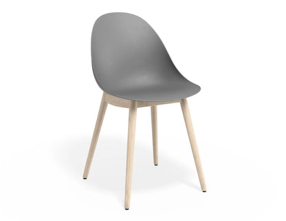 Pebble Chair Grey with Shell Seat