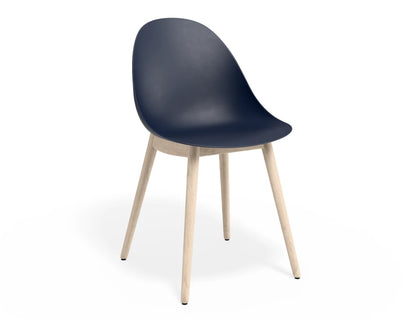 Pebble Chair Navy Blue with Shell Seat