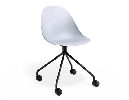 Pebble Chair Pale Blue with Shell Seat