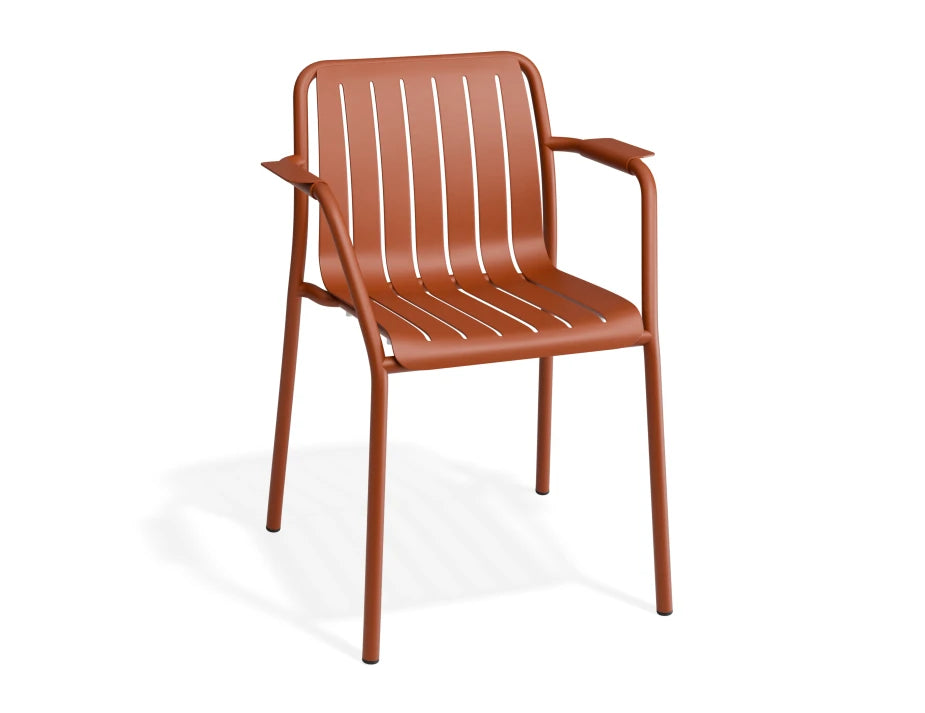 Roku Armchair - Outdoor - Papaya