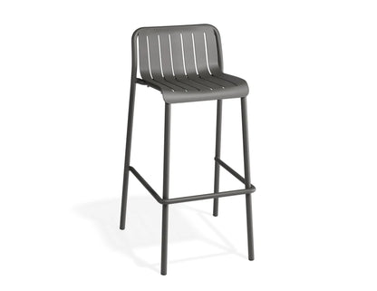 Roku Bar Stool - Outdoor - Charcoal