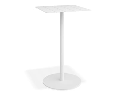 Roku High Bar Table - Outdoor - White