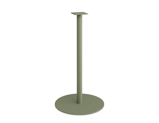 Roku Bar Table Base & Pole 110cm - Outdoor - Eucalyptus Green
