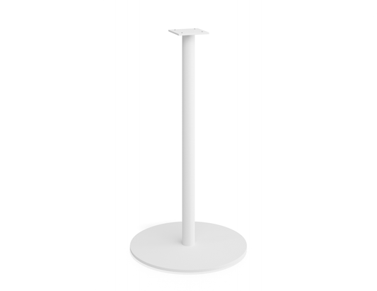 Roku Bar Table Base & Pole 110cm - Outdoor - White