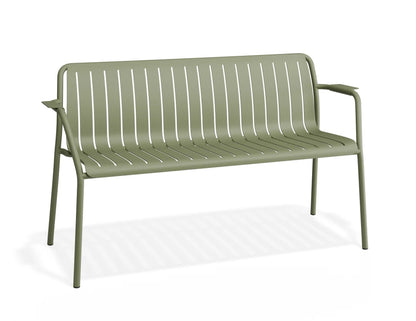 Roku Garden Bench 125cm - Outdoor - Eucalyptus Green