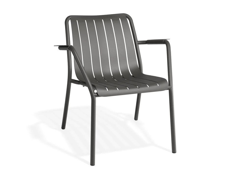 Roku Lounge Chair - Outdoor - Charcoal