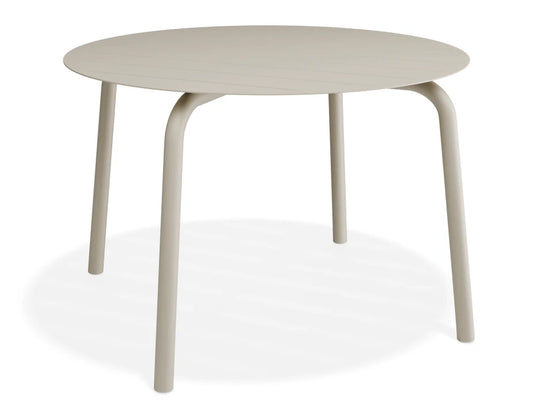 Roku Round Dining Table 120cm - Outdoor - Latte