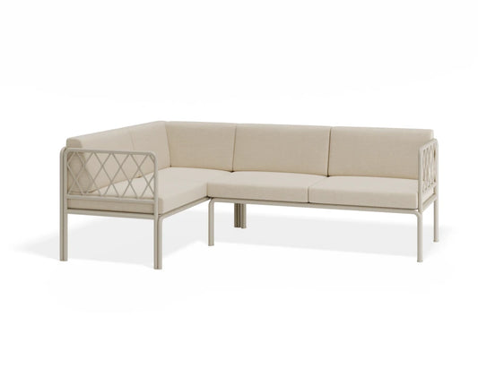 Seville Config A Corner Sofa - Latte - Outdoor