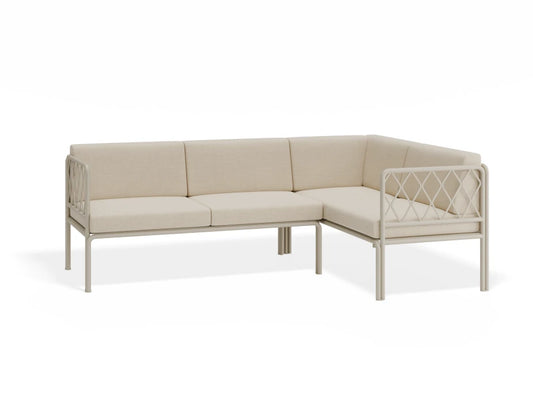 Seville Config B Corner Sofa - Latte - Outdoor