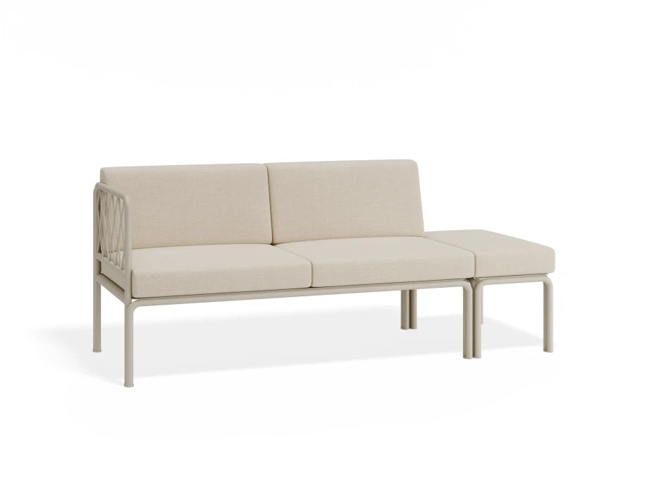Seville Config E - 2 Seater Sofa - Latte - Outdoor