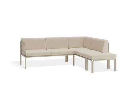 Seville Config G Corner Sofa - Latte - Outdoor