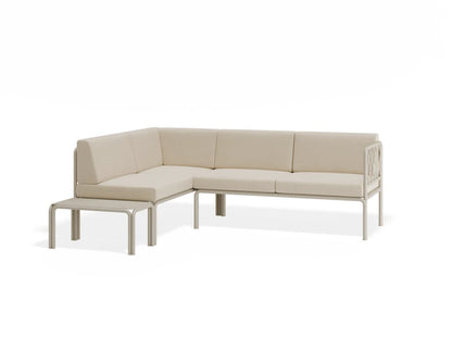 Seville Config H Corner Sofa - Latte - Outdoor