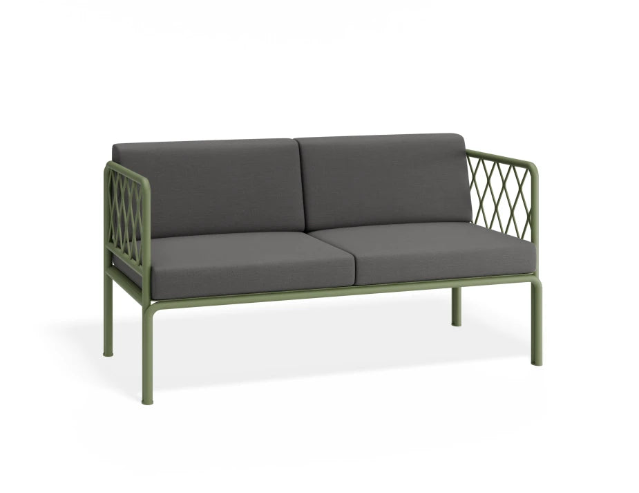 Seville 2 Seater Sofa - Eucalyptus Green - Outdoor