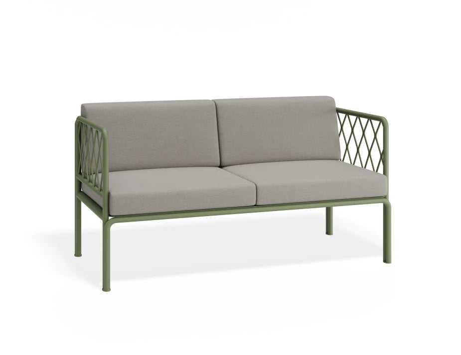 Seville 2 Seater Sofa - Eucalyptus Green - Outdoor