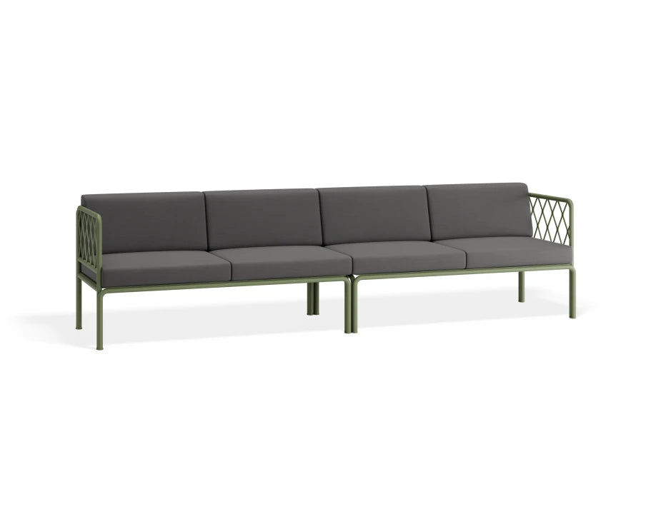Seville 4 Seater Sofa - Green - Outdoor