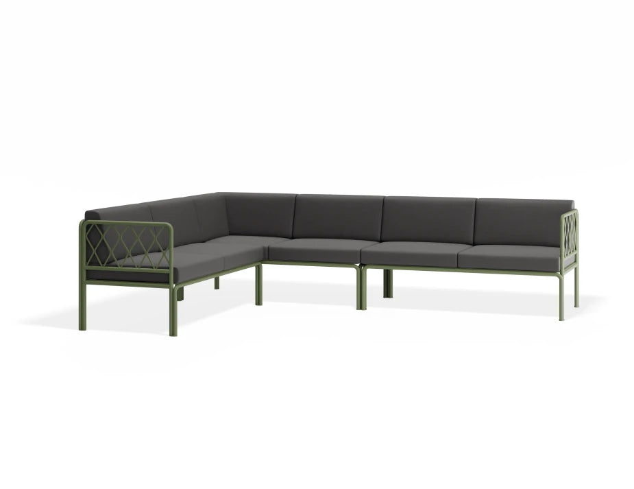 Seville Config C Corner Sofa - Eucalyptus Green - Outdoor