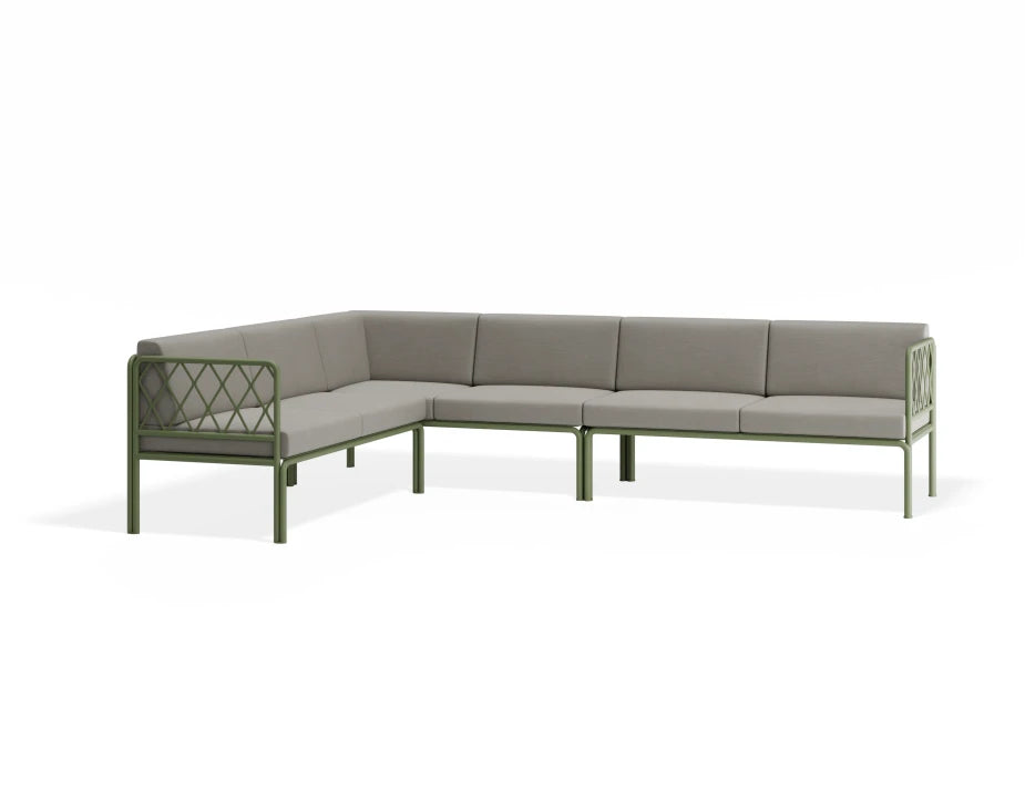 Seville Config C Corner Sofa - Eucalyptus Green - Outdoor