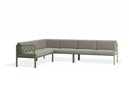Seville Config C Corner Sofa - Eucalyptus Green - Outdoor