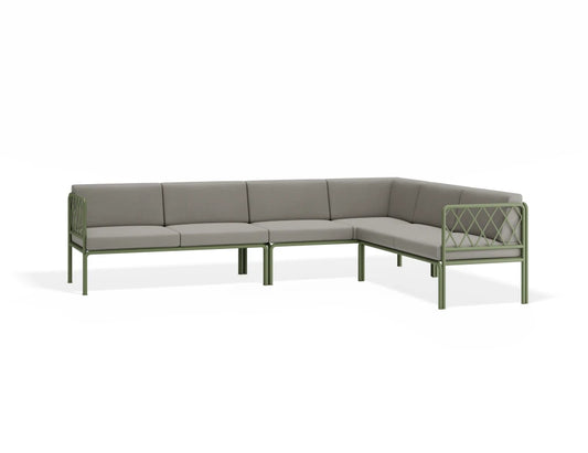 Seville Config D Corner Sofa - Eucalyptus Green - Outdoor