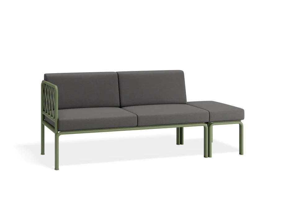 Seville Config E - 2 Seater Sofa - Eucalyptus Green - Outdoor