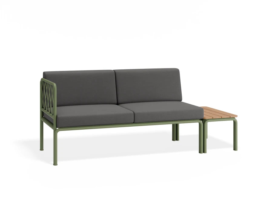 Seville Config E - 2 Seater Sofa - Eucalyptus Green - Outdoor