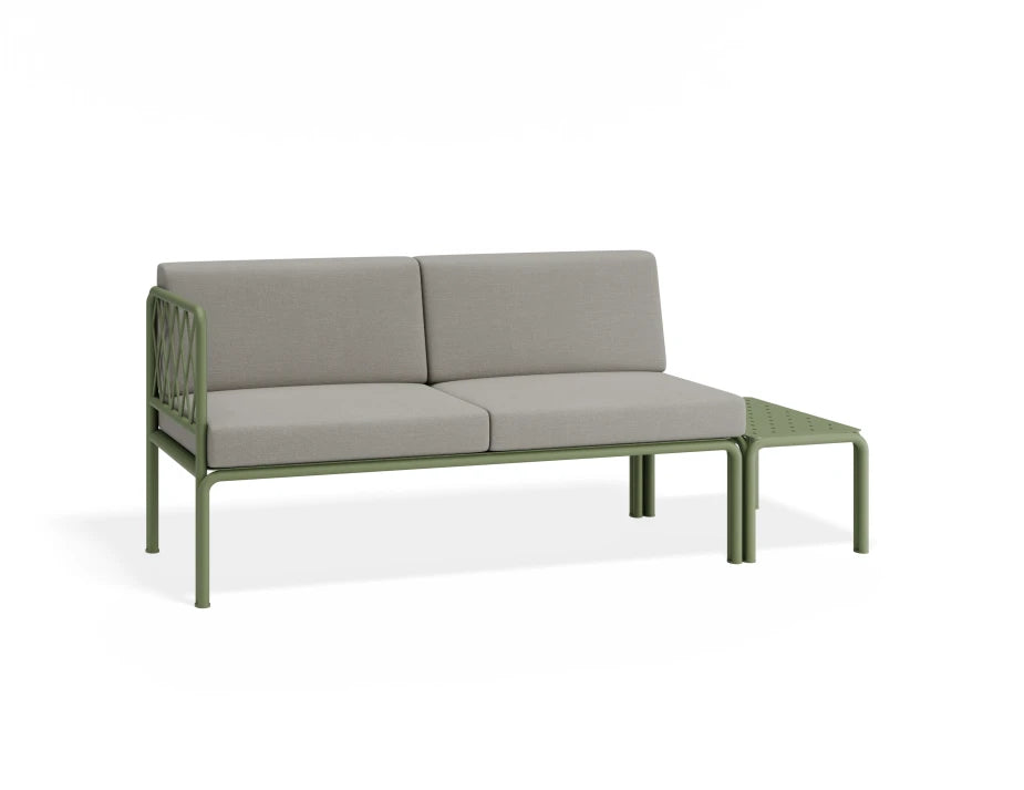 Seville Config E - 2 Seater Sofa - Eucalyptus Green - Outdoor