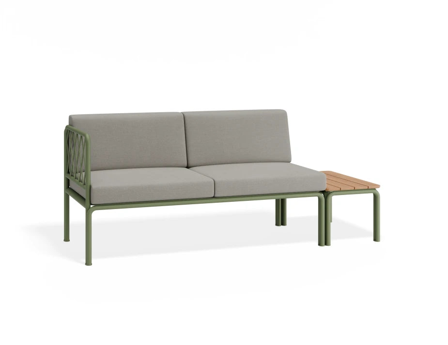 Seville Config E - 2 Seater Sofa - Eucalyptus Green - Outdoor