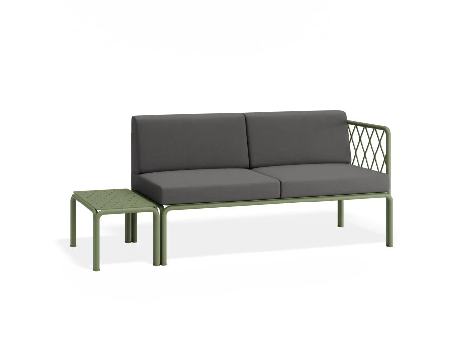 Seville Config F - 2 Seater Sofa - Eucalyptus Green - Outdoor
