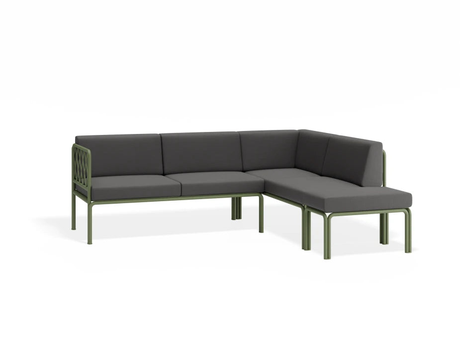 Seville Config G Corner Sofa - Eucalyptus Green - Outdoor