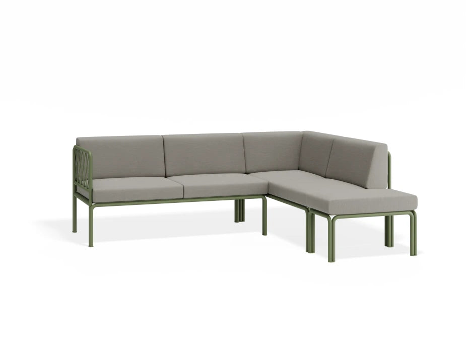 Seville Config G Corner Sofa - Eucalyptus Green - Outdoor