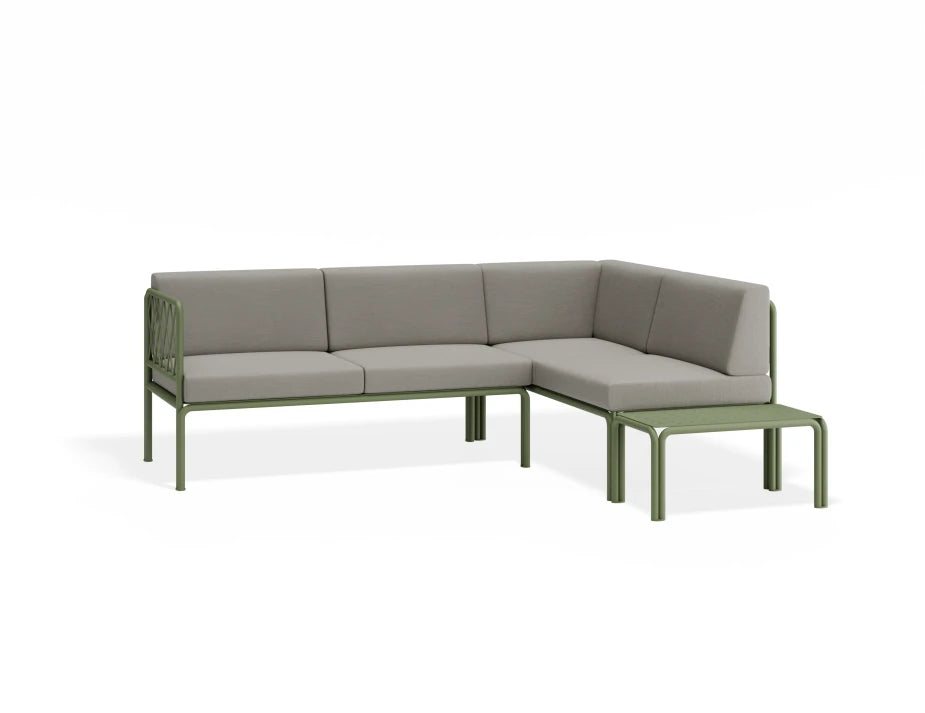 Seville Config G Corner Sofa - Eucalyptus Green - Outdoor