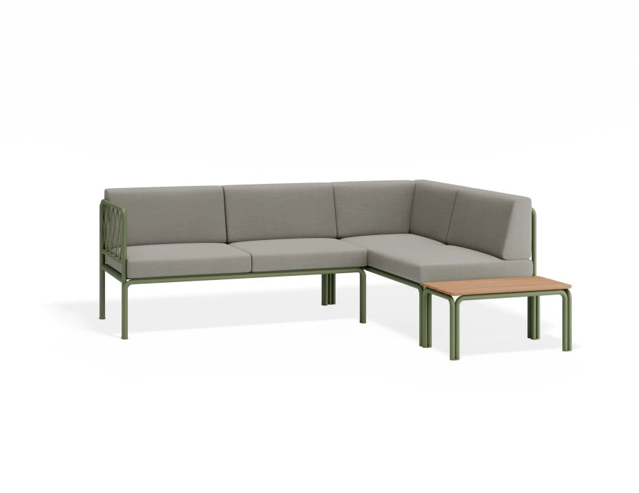Seville Config G Corner Sofa - Eucalyptus Green - Outdoor
