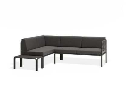 Seville Config H Corner Sofa - Charcoal - Outdoor