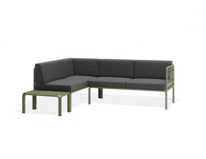 Seville Config H Corner Sofa - Eucalyptus Green - Outdoor