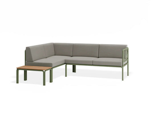 Seville Config H Corner Sofa - Eucalyptus Green - Outdoor