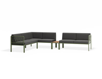 Seville Config I Corner Sofa - Eucalyptus Green - Outdoor