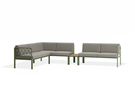 Seville Config I Corner Sofa - Eucalyptus Green - Outdoor