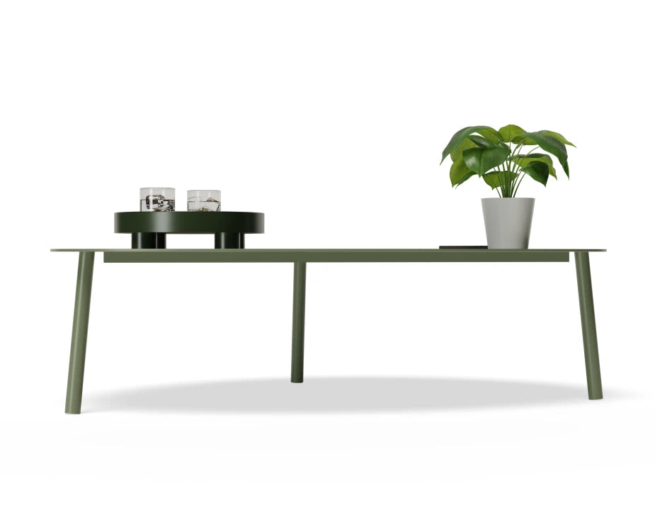 Cetara Coffee Table - Outdoor - Large - Eucalyptus Green