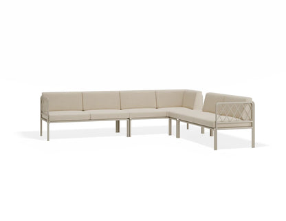 Seville Config J Corner Sofa - Latte - Outdoor