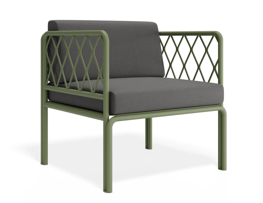 Seville Lounge Chair - Eucalyptus Green - Outdoor