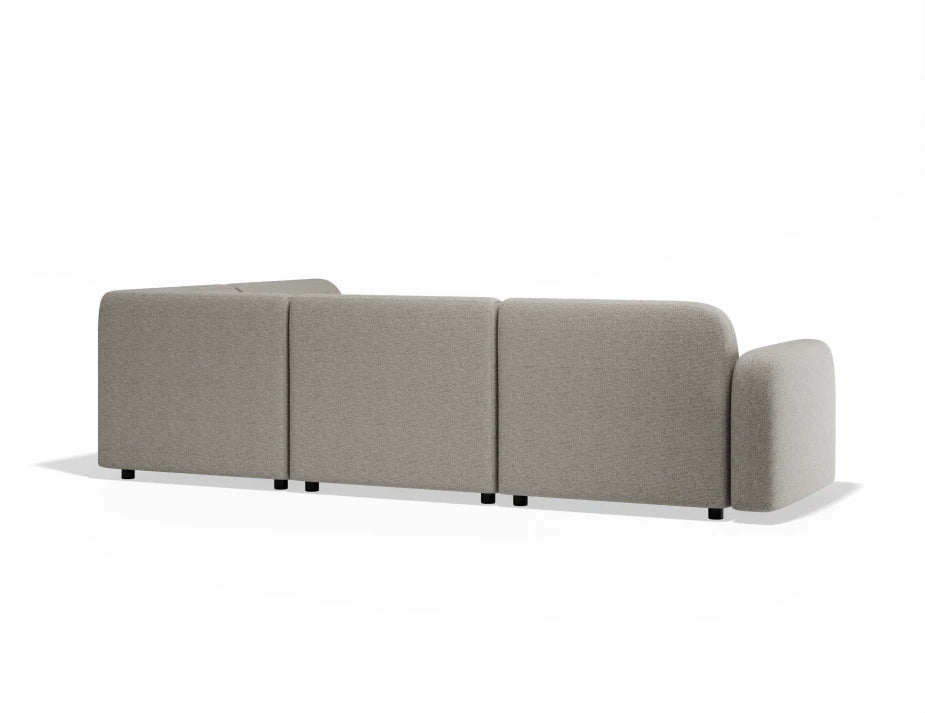 Atticus Modular Sofa - Config A or B Chaise Return - Oyster Grey