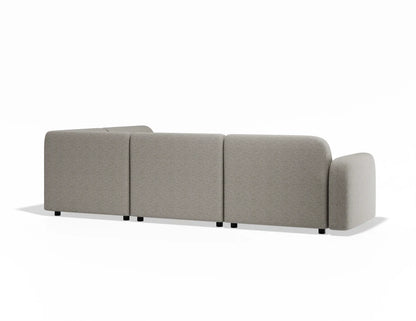 Atticus Modular Sofa - Config A or B Chaise Return - Oyster Grey