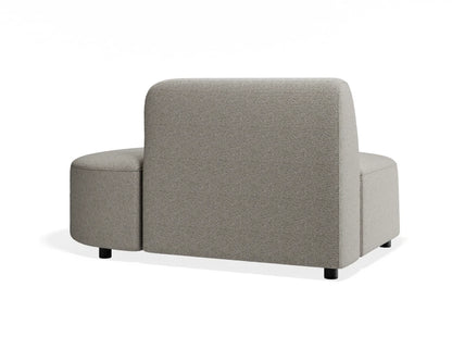 Atticus Modular Sofa Section - Right Open End - Oyster Grey