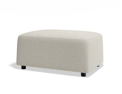 Atticus Ottoman - Ivory Cream