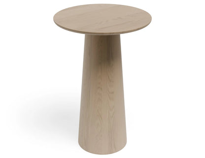 Circa High Bar Table - Round - Natural Ash - 70cm