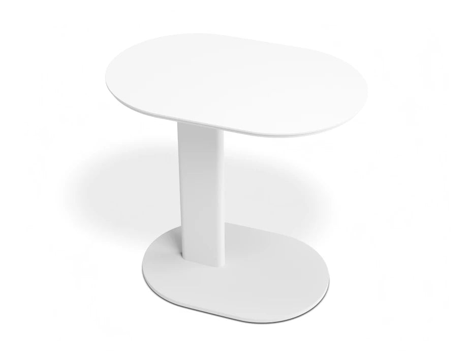 Deck Side Table - Outdoor - White
