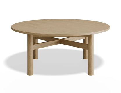 Nordica Coffee Table - Round - Solid Oak - 96Dia