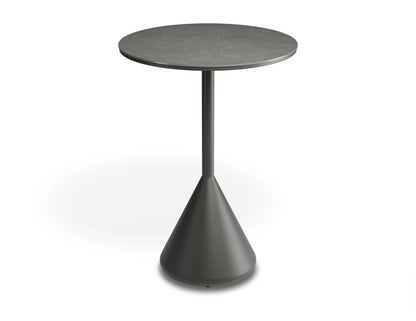 Kora High Bar Table - Outdoor - Charcoal - Basalt Ceramic Top