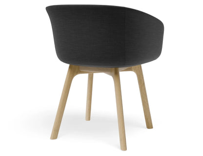 Lonsdale Armchair - Natural - Black Linen Fabric