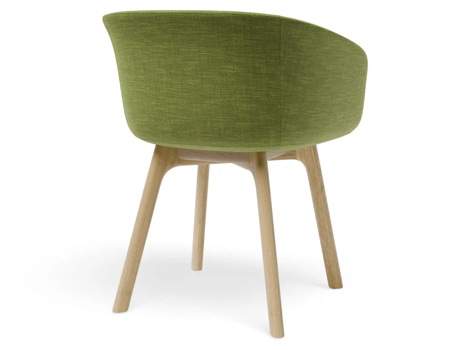 Lonsdale Armchair -  Natural - Green Linen Fabric